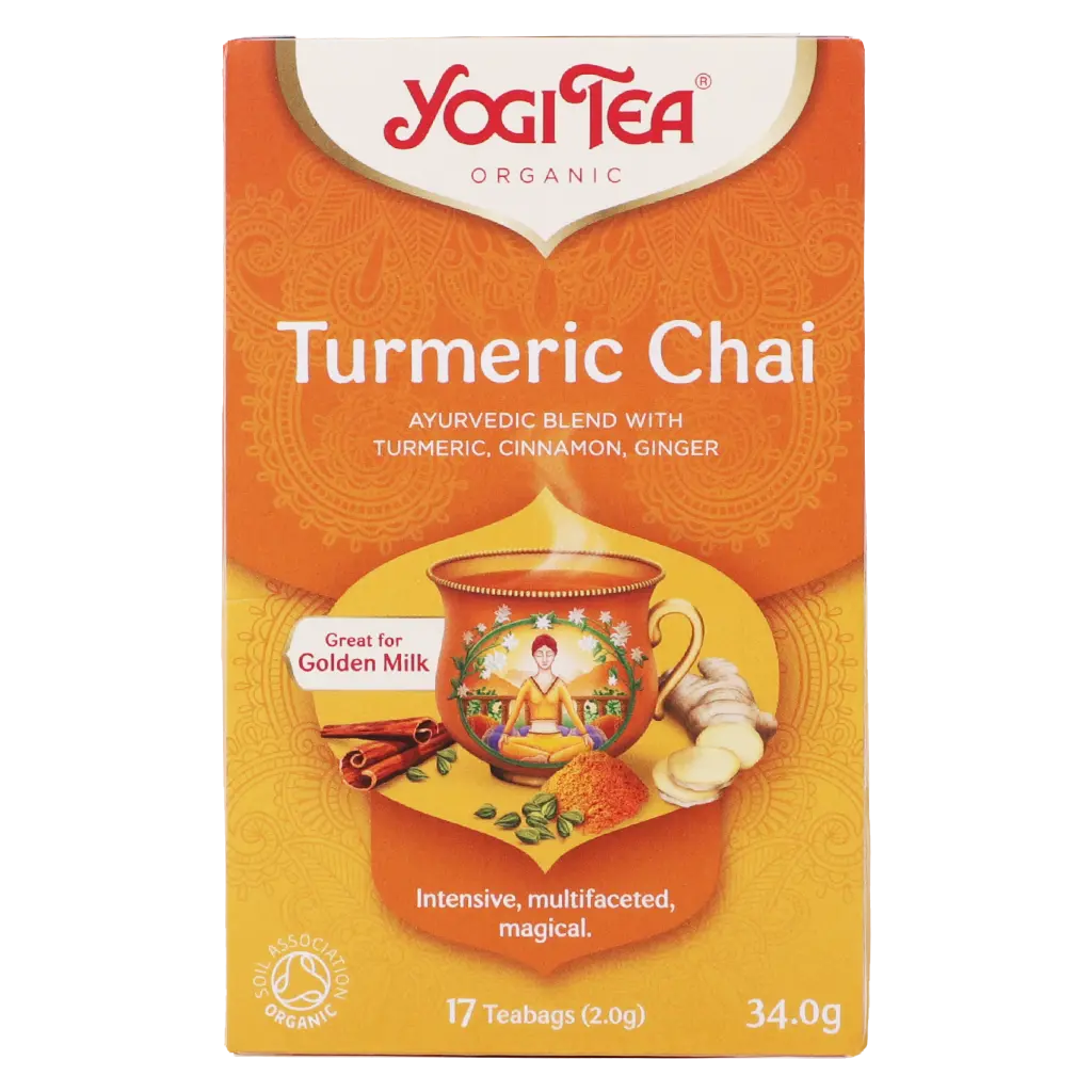 Yogi Tea Organic Tea Turmeric Chai 17 Teabags - view 2
