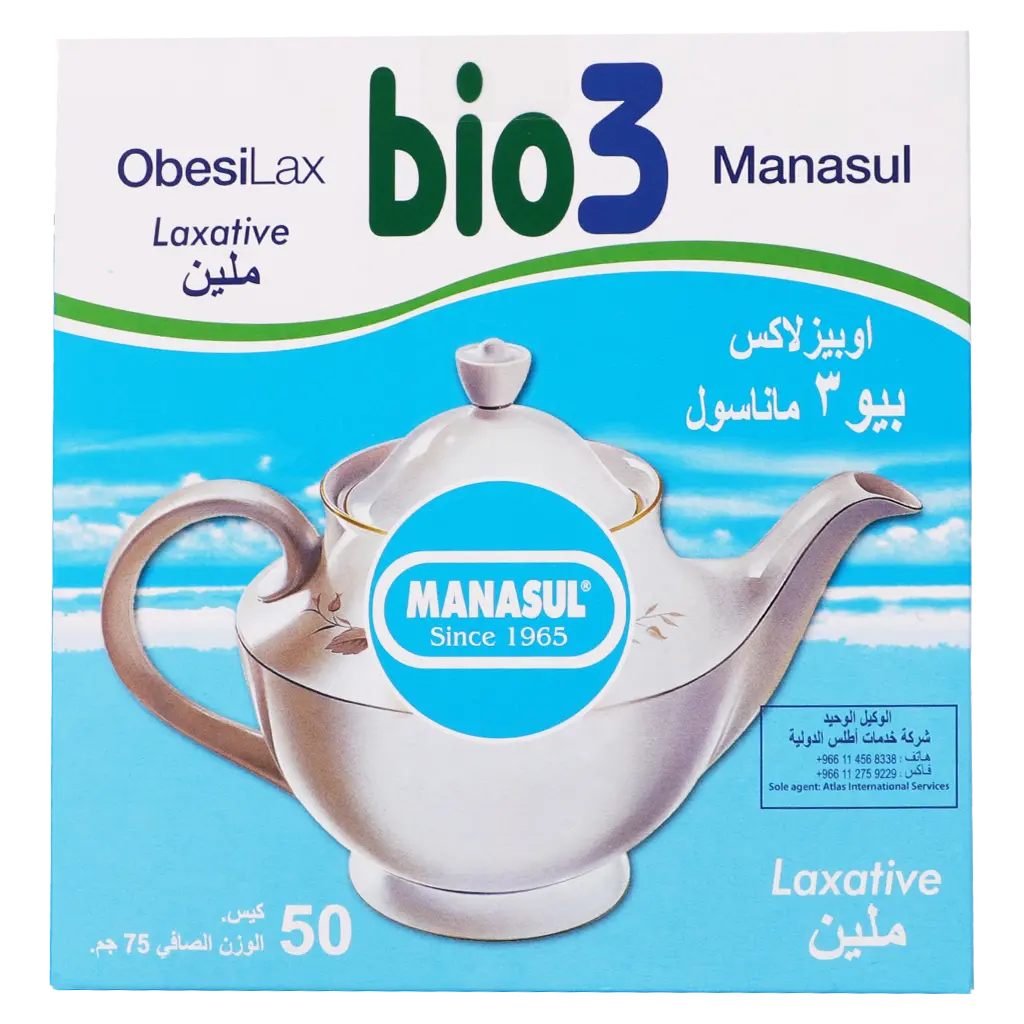 Bio3 Manasul Tea Laxative 50  bags - view 2