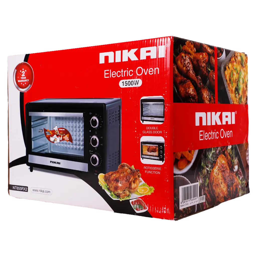 Nikai Electric Oven With Rotiss 36 L 1500 W - view 2
