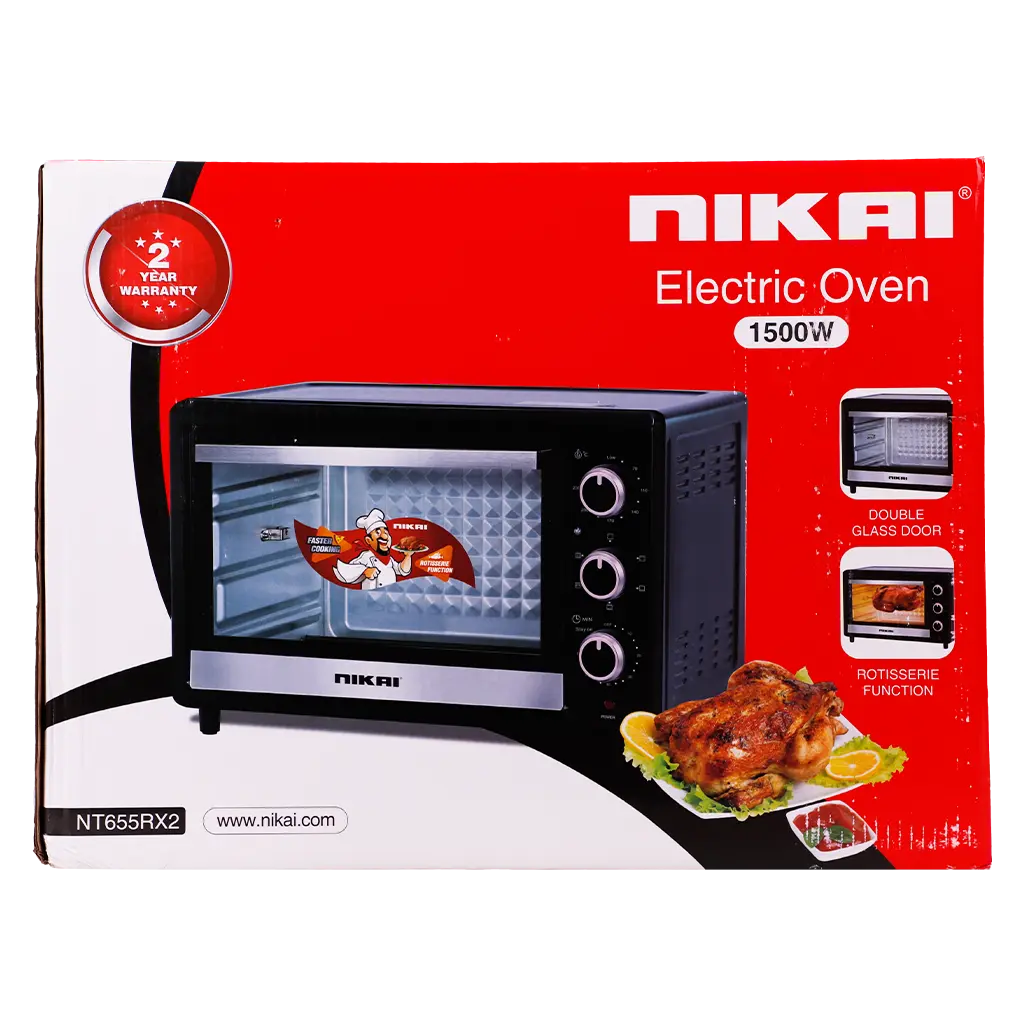 Nikai Electric Oven With Rotiss 36 L 1500 W - view 3