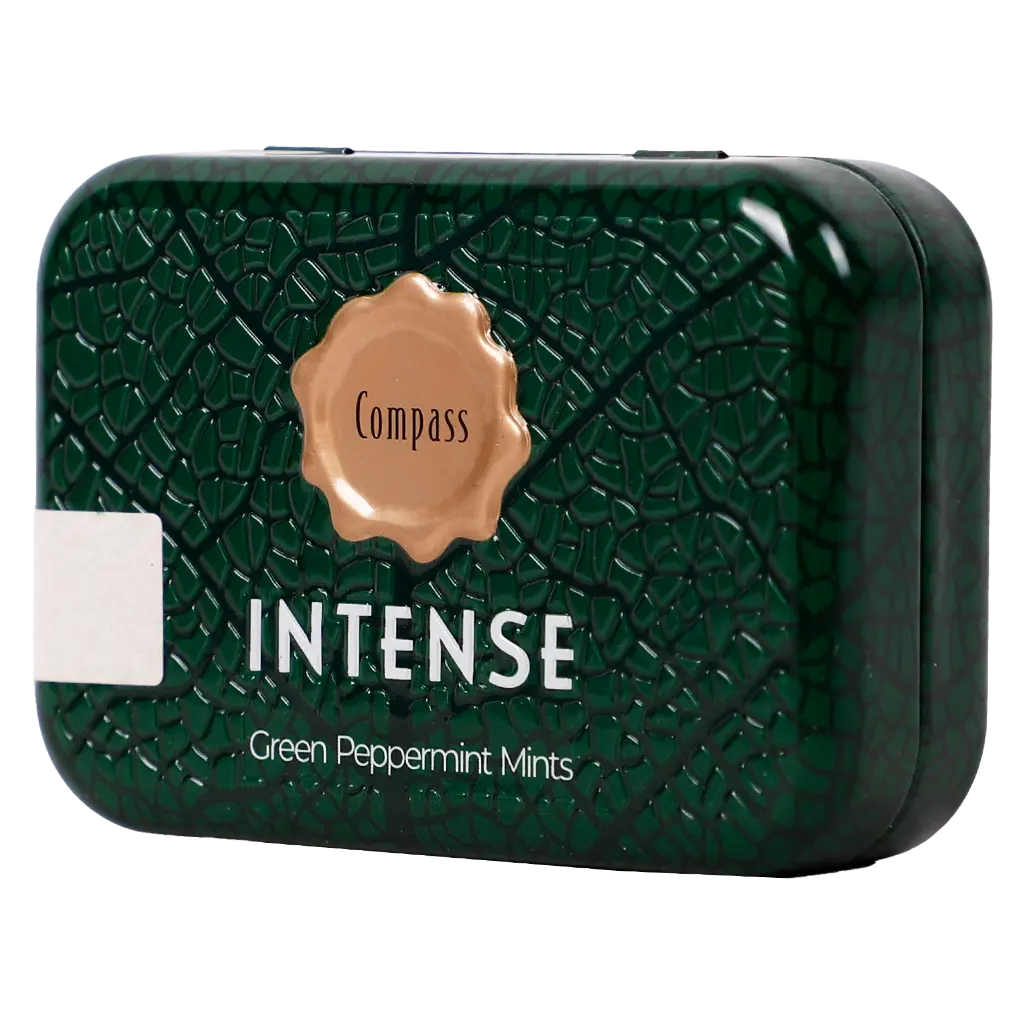 Compass Intense Refreshing Breath with Green Mints Peppermint Sugar Free 50 pcs - view 1