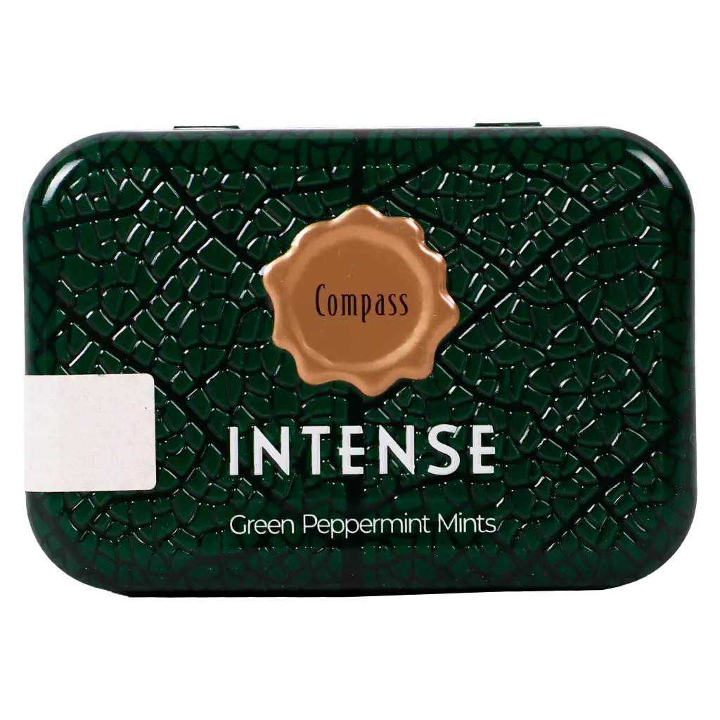 Compass Intense Refreshing Breath with Green Mints Peppermint Sugar Free 50 pcs - view 2