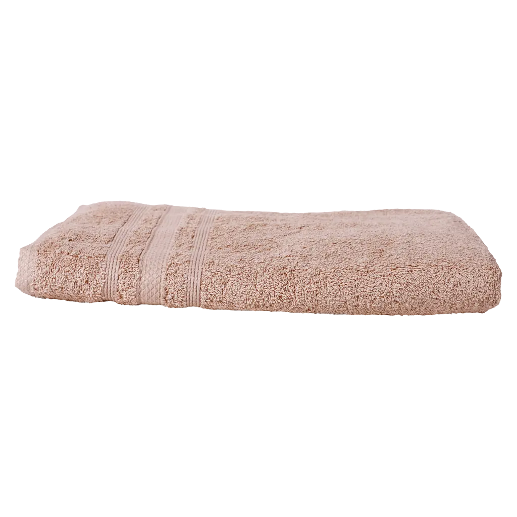 Bath Towel Beige Color Cotton 140*70 cm - view 4