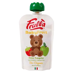 Frulla Baby Puree Fruits Apple and Strawberry Organic 100 gm