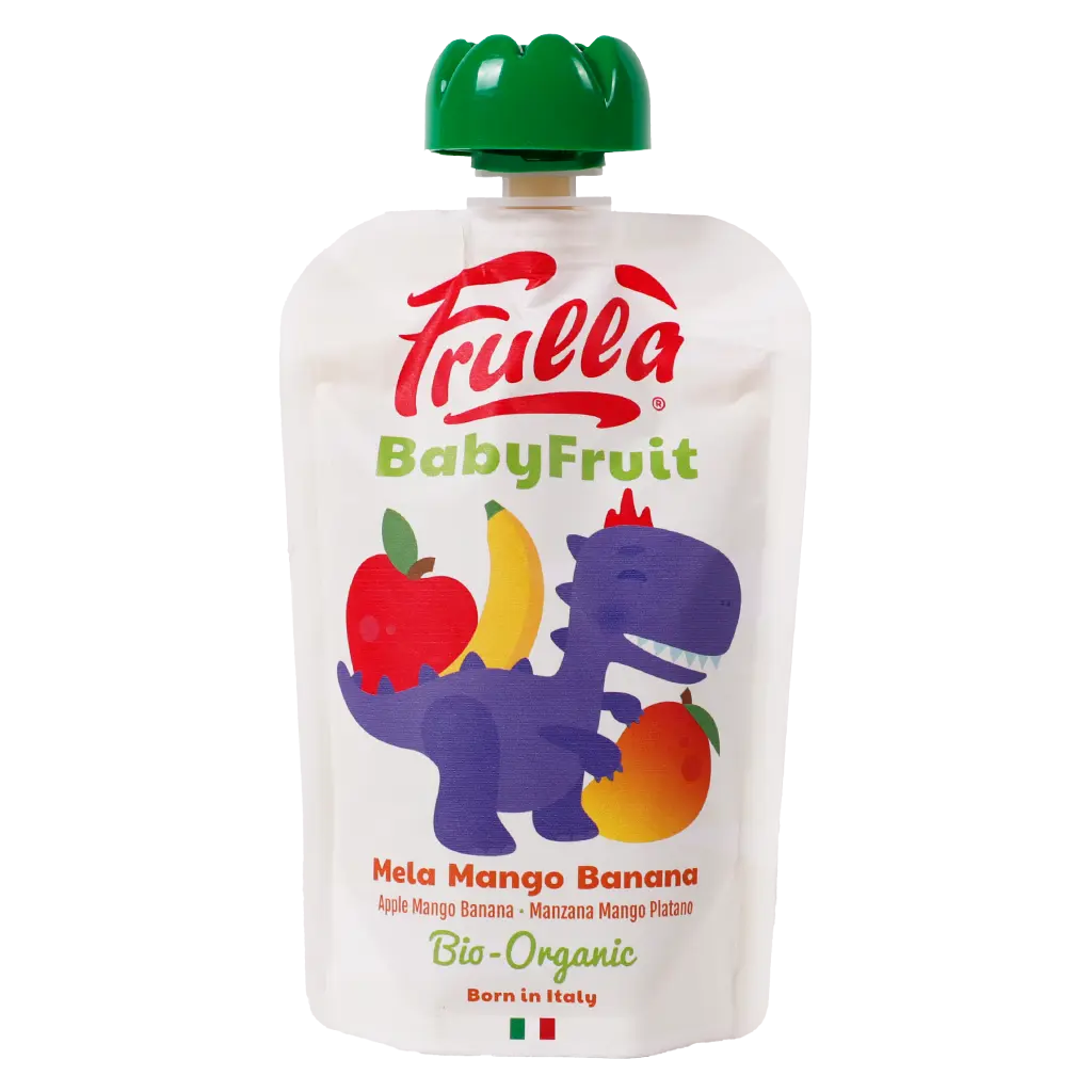 Frulla Baby Puree Fruits Apple and Mango and Banana Organic 100 gm - view 1