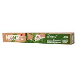 Nescafe Farmers Origins Brazil Lungo 10 Capsules 44 gm