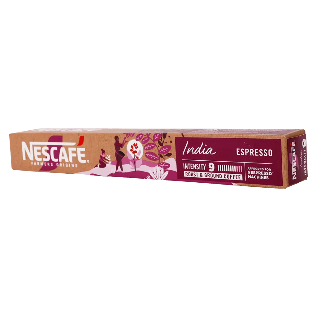 Nescafe Farmers Origins India Espresso 10 Capsules 44 gm - view 1
