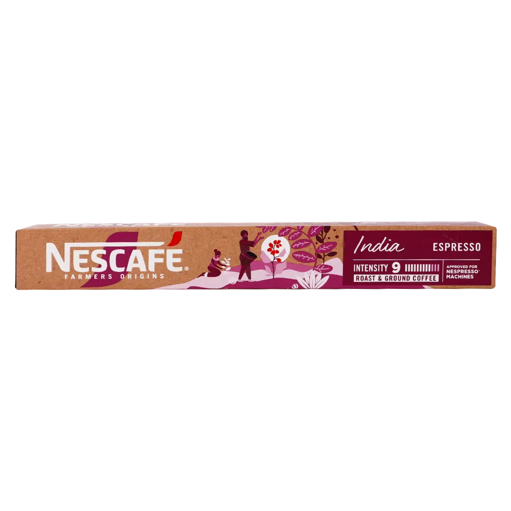 Nescafe Farmers Origins India Espresso 10 Capsules 44 gm - view 2
