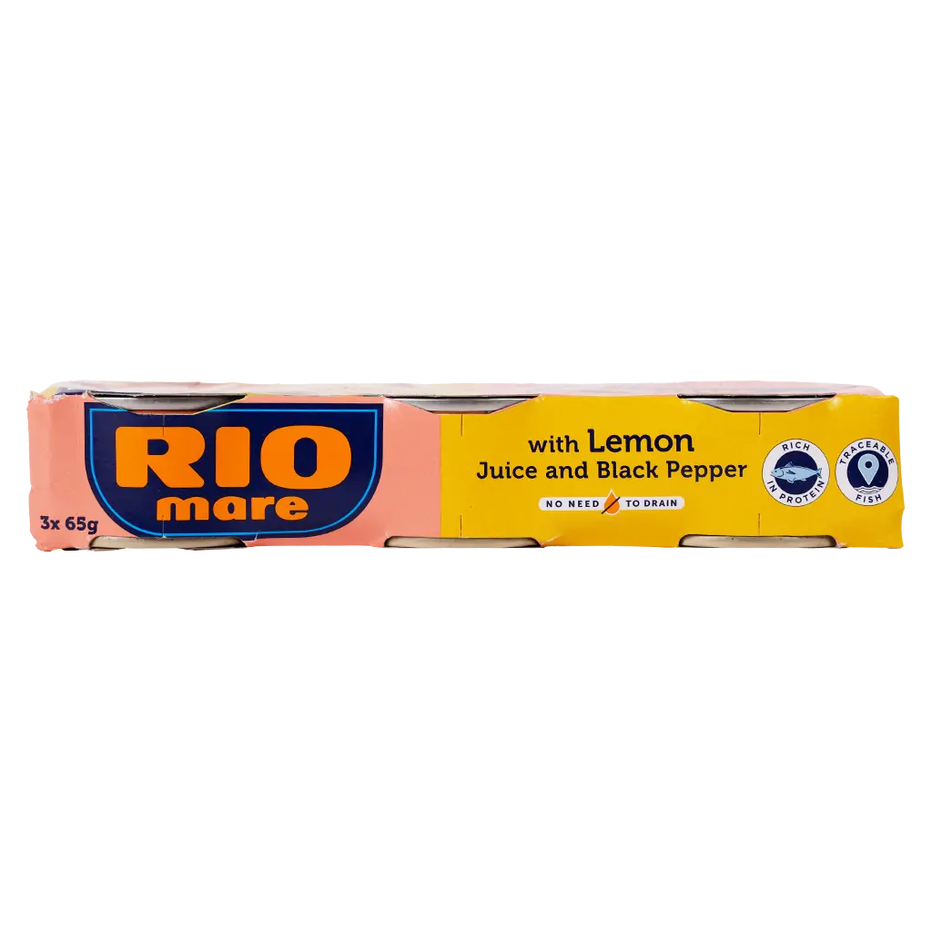 Rio Mare Tuna In Olive Oil With Lemon Juice And Black Pepper 3 pcs 65 gm - view 4