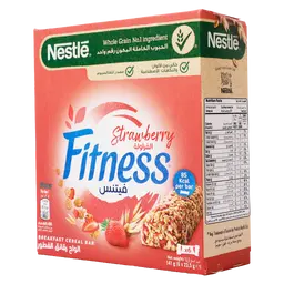 Fitness Breakfast Bar Cereal Strawberry 23.5GmX6