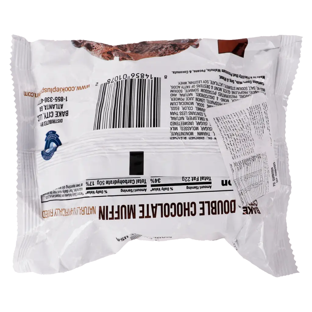 Bake City Muffin Protein Double Chocolate 113 gm - view 2