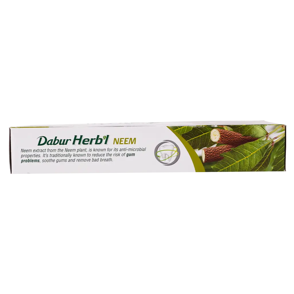 Dabur Herbal Toothpaste Neem + Toothbrush 150 gm - view 4