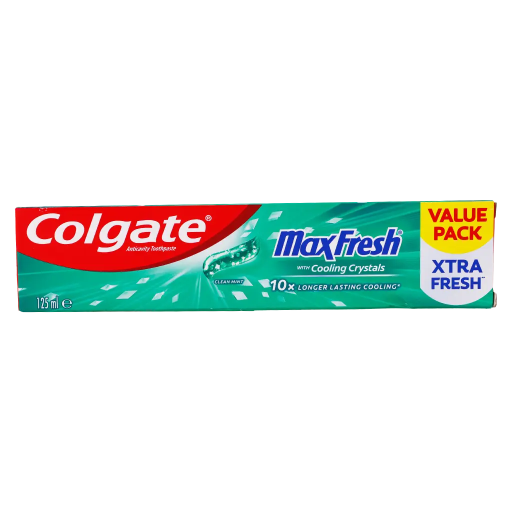 Colgate Max Fresh Clean Mint Green Gel Toothpaste 125 ml - view 2