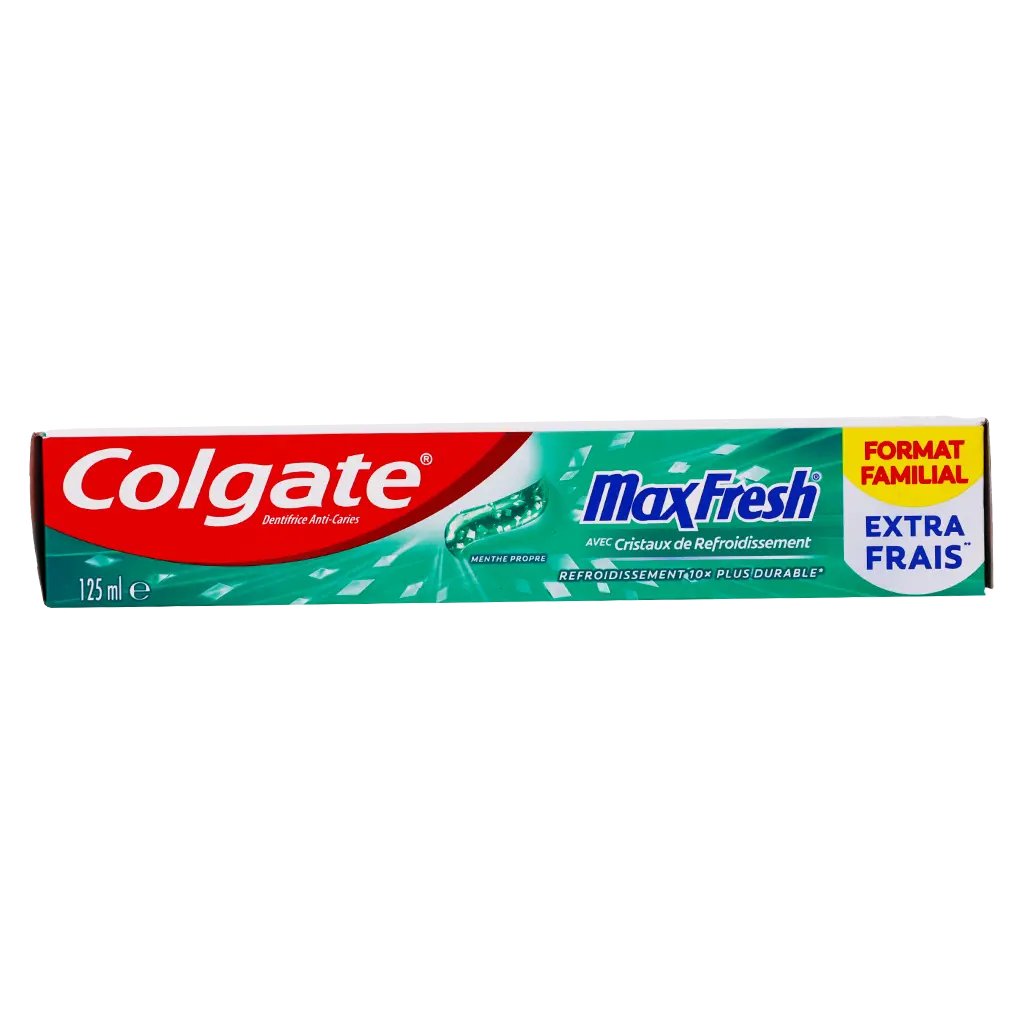 Colgate Max Fresh Clean Mint Green Gel Toothpaste 125 ml - view 3