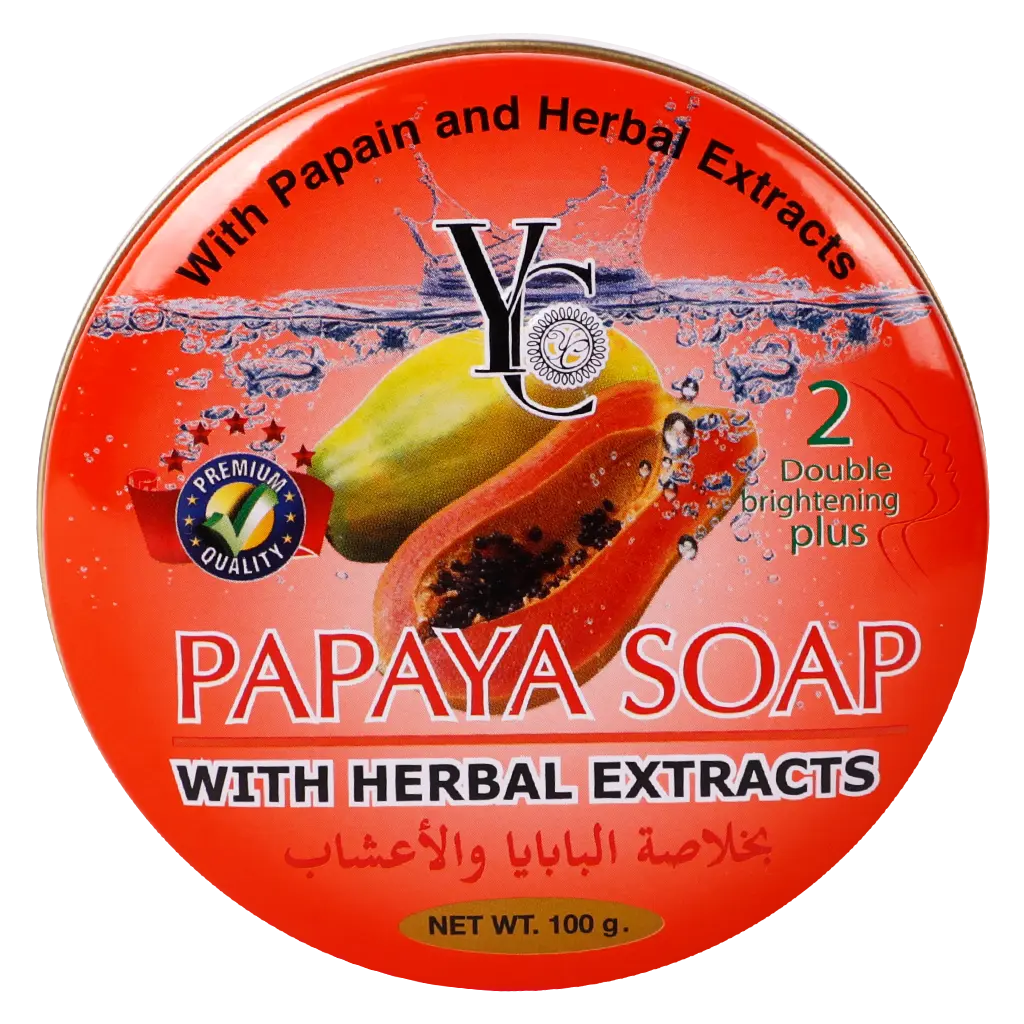 Yc Papaya Whitening Soap 100 gm - view 1