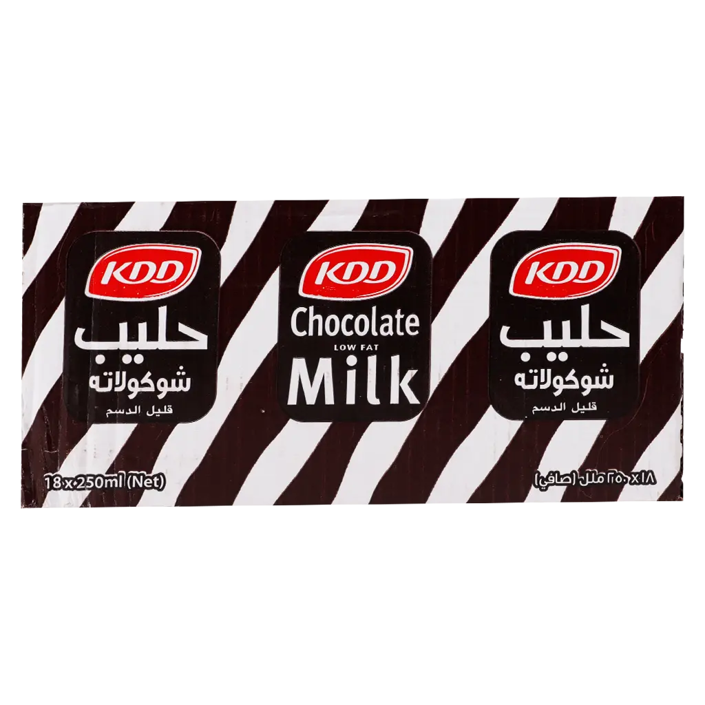 KDD Chocolate Flavoured Milk 18 pcs 250 ml - view 3