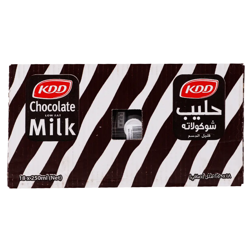 KDD Chocolate Flavoured Milk 18 pcs 250 ml - view 4
