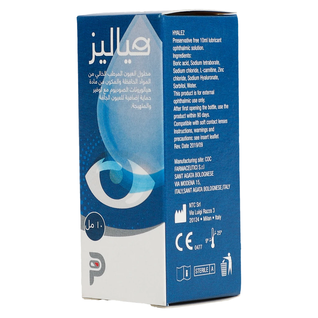 Hyalez Multidose Opthalmic  Solution  10 ml