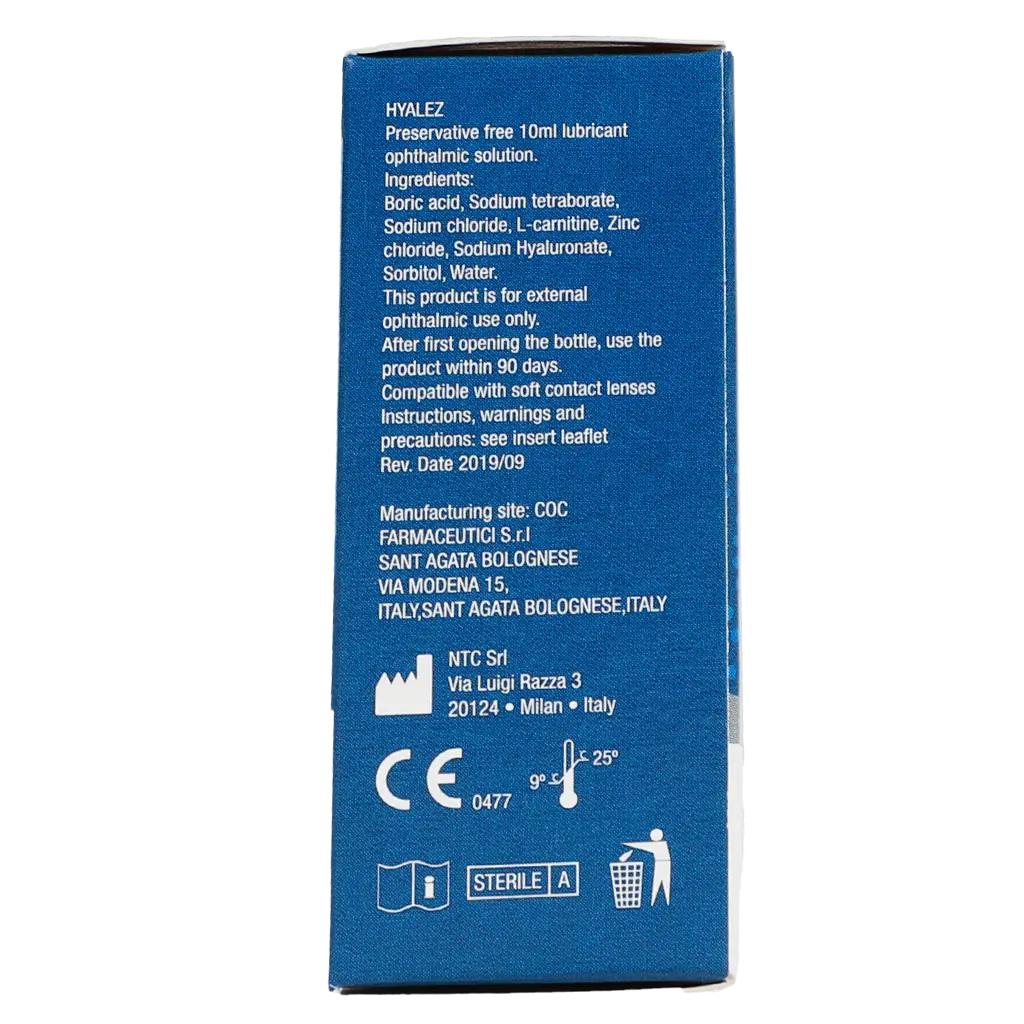 Hyalez Multidose Opthalmic  Solution  10 ml - view 4