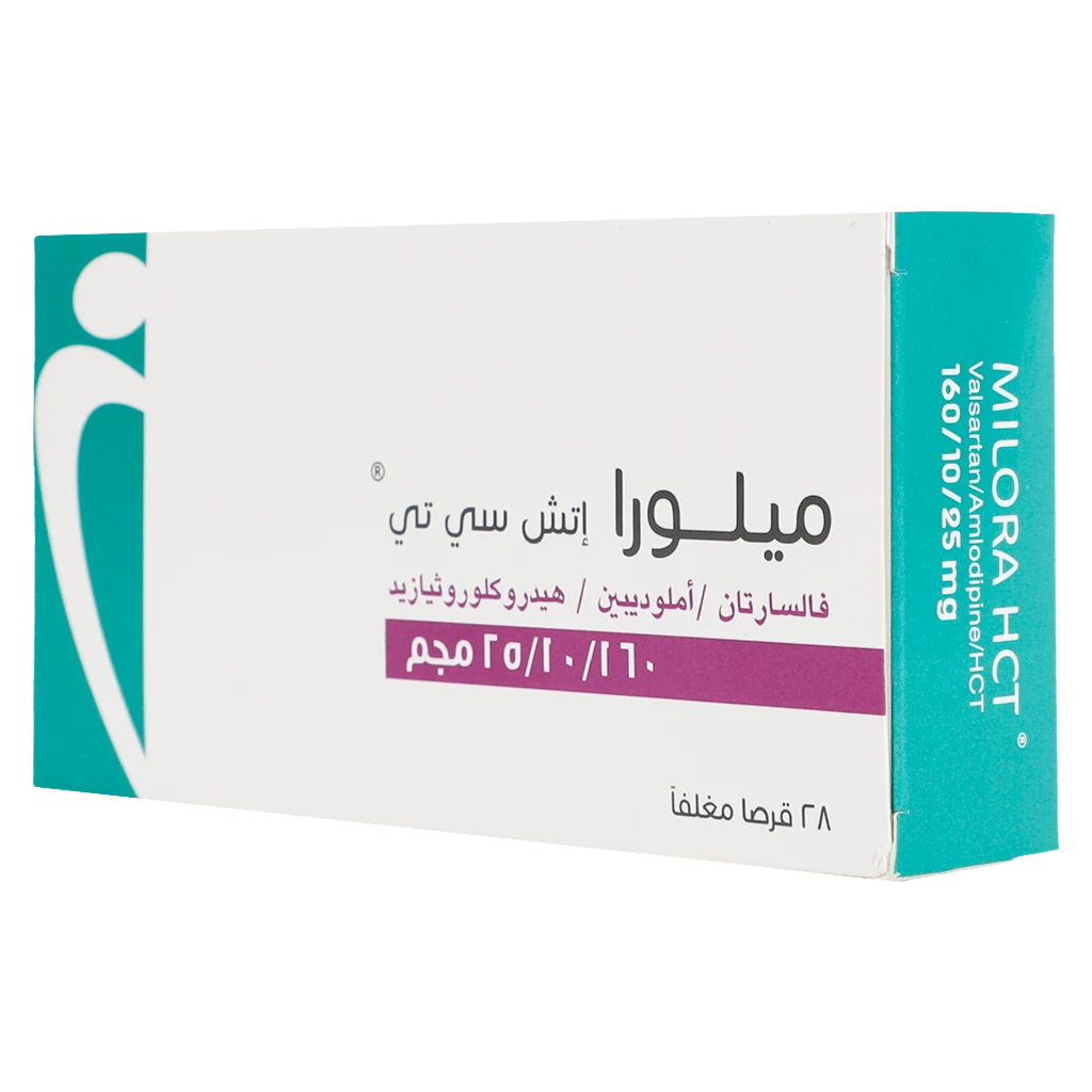 Milora Hct 10/160/25 Mg 28 Tab