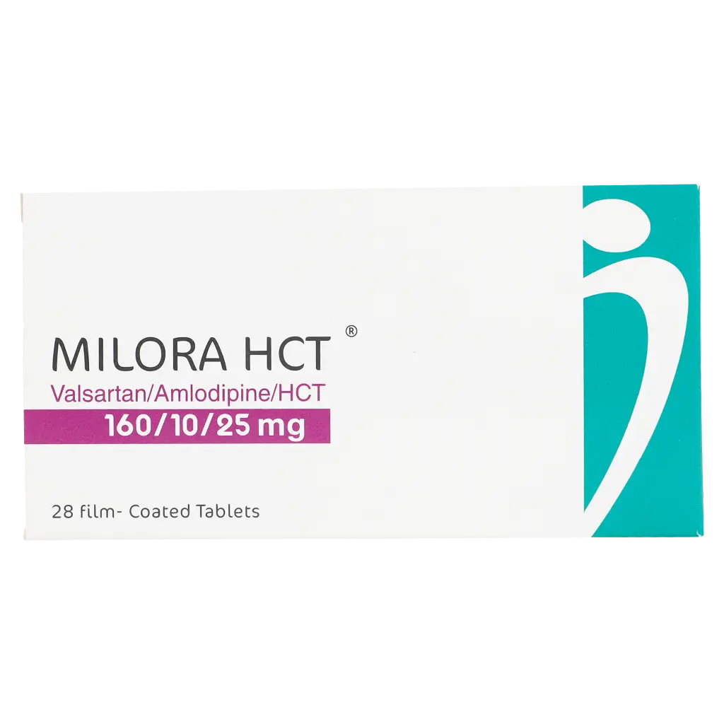 Milora Hct 10/160/25 Mg 28 Tab - view 3
