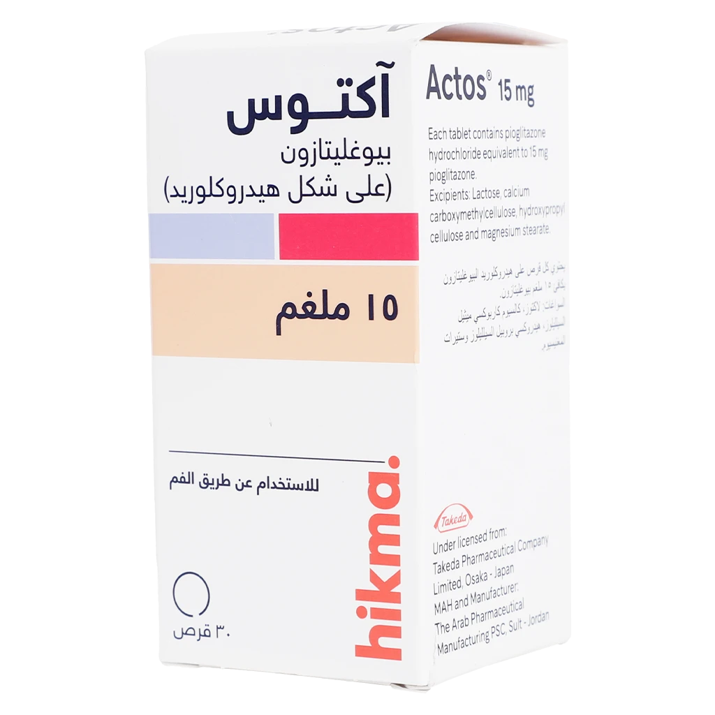 اكتوس 15 مجم  30 قرص