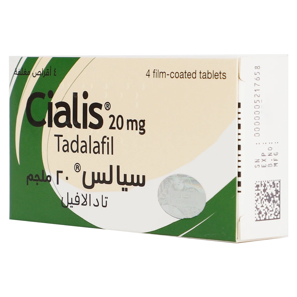 سياليس 20 مجم 4 أقراص