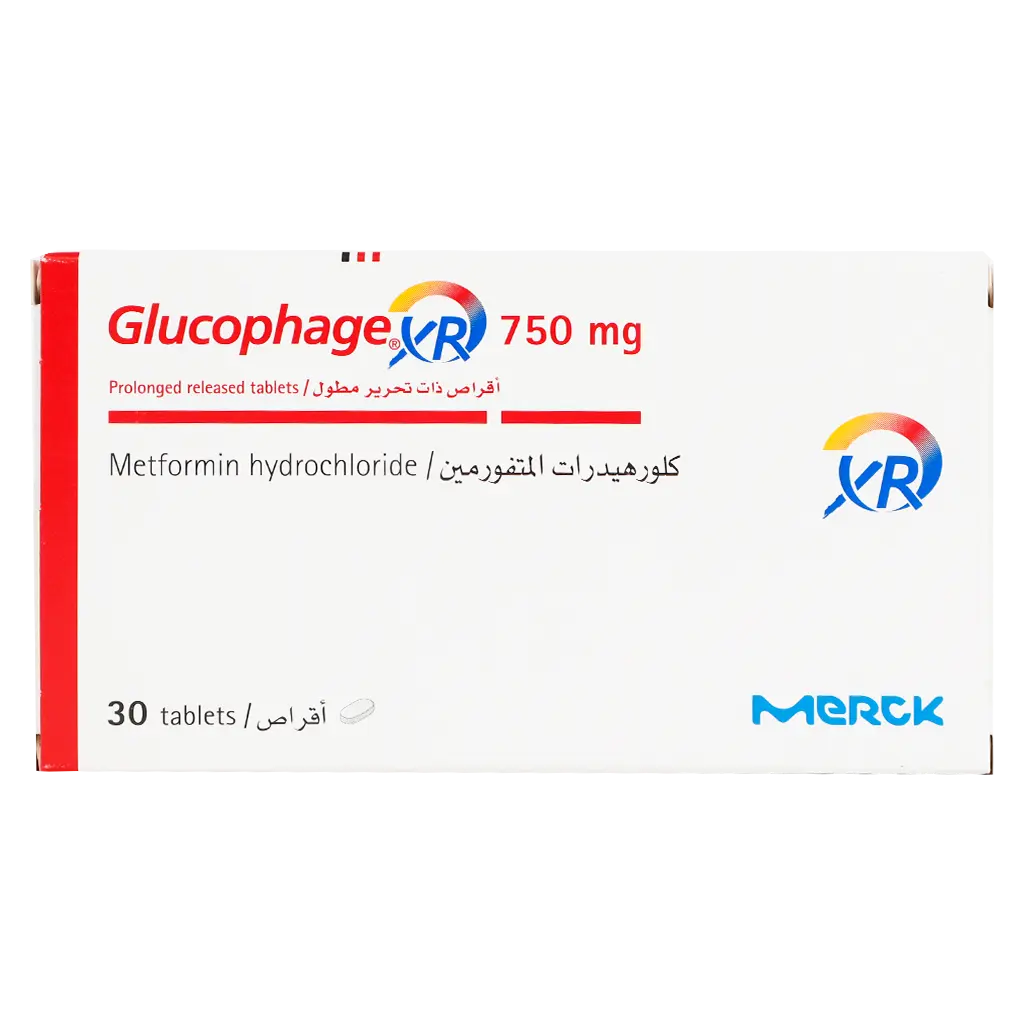 جلوكوفاج اكس ار 750 مجم 30 قرص - view 2