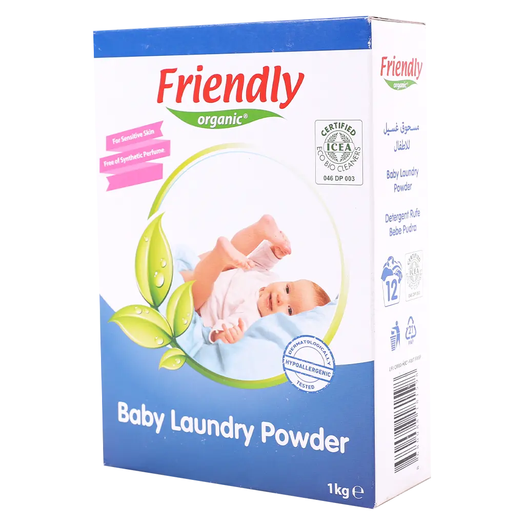 Friendly Organic Baby Laundry Powder For Sensetive Skin 1 kg - view 1