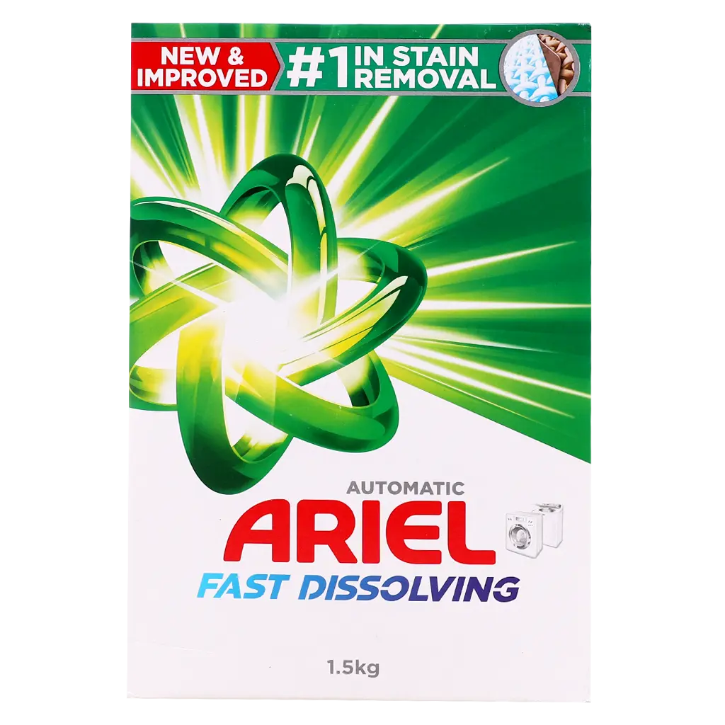 Ariel Laundry Detergent Powder Automatic Green 1.5 Kg - view 3