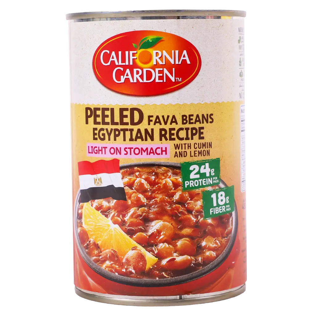 California Garden Peeled Foul Egyptian 450 gm - view 2