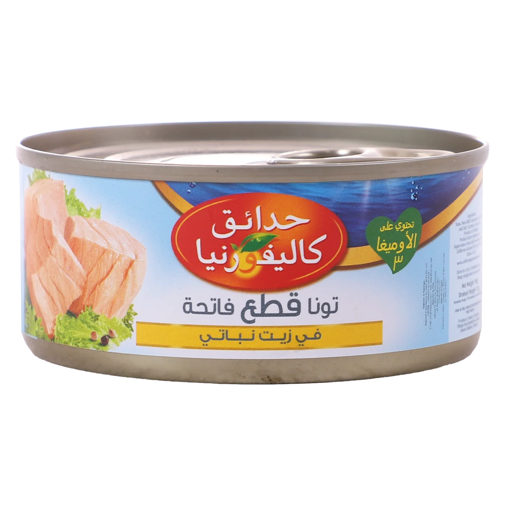 California Garden Light Chunks Tuna in Vegetable Oil 160 gm