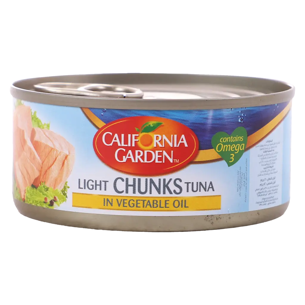 California Garden Light Chunks Tuna in Vegetable Oil 160 gm - view 2
