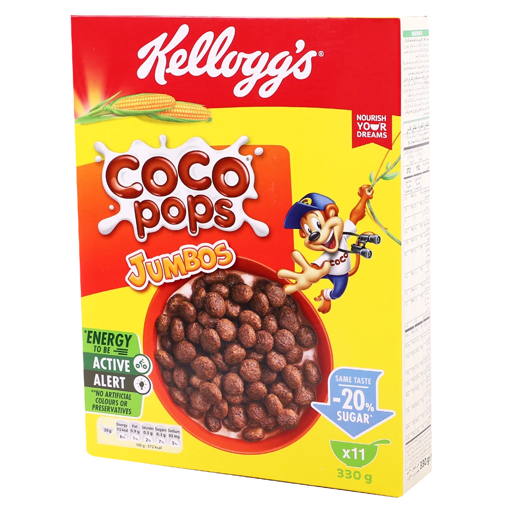 Kellogg's Coco Pops Jumbos 330 gm 