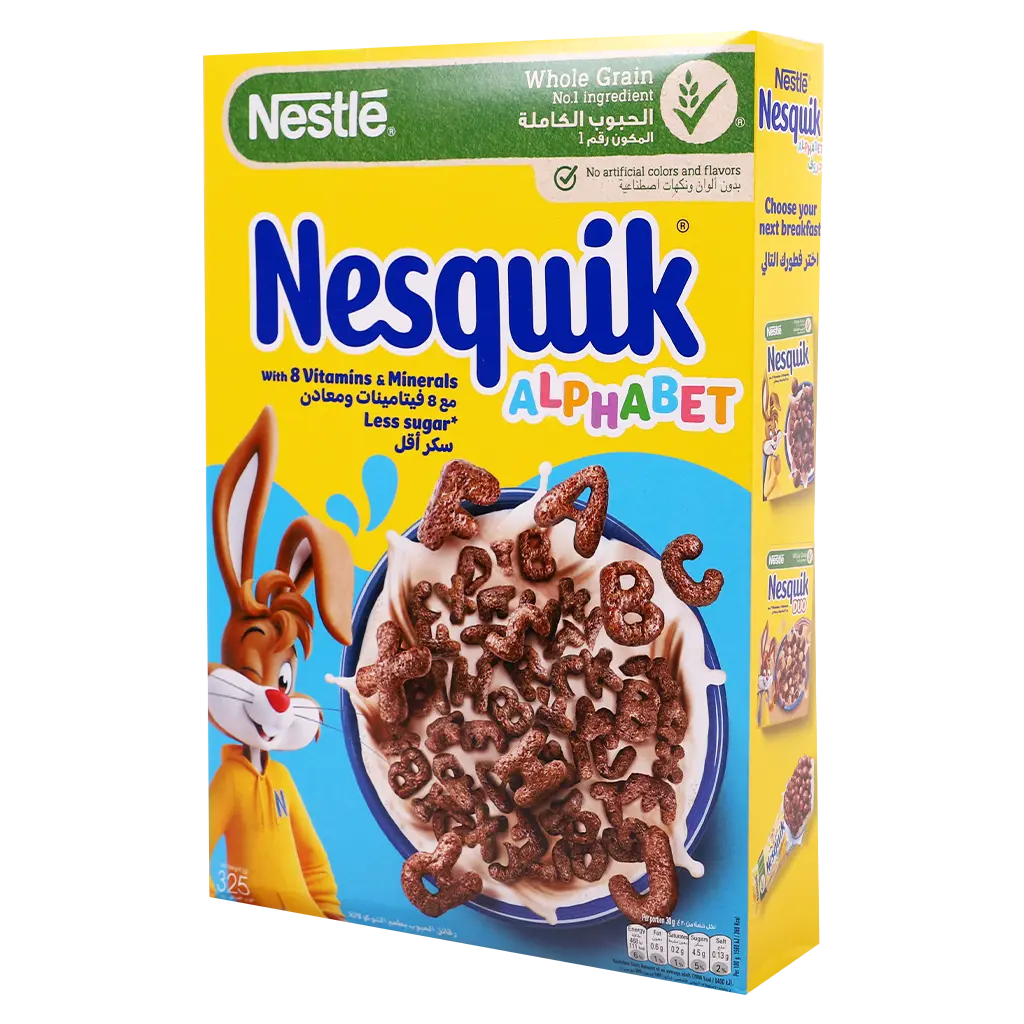 Nesquik Breakfast Cereal Alphabet 325 gm - view 1