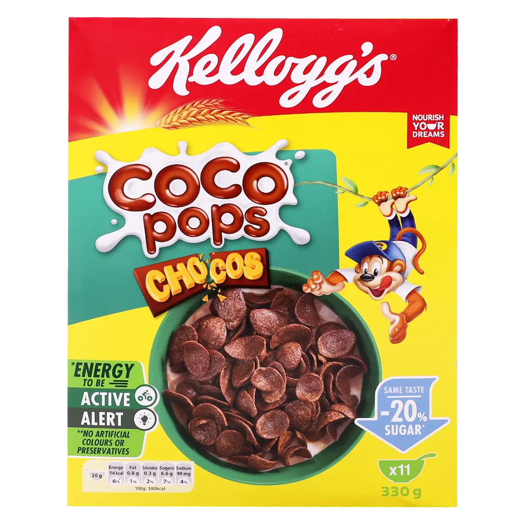 Kellogg's Coco Pops Chocos 330 gm  - view 2