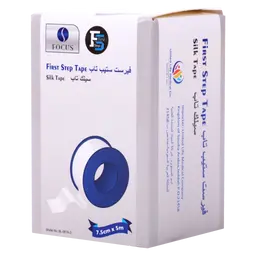 First Step Plaster Roll Silk 7.5 Cm * 5 M 