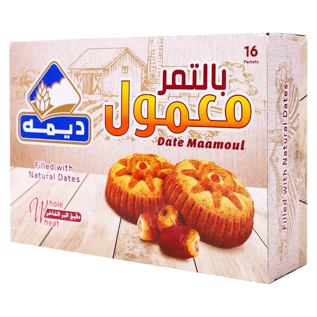 Deemah Mamoul Dates Bran Box 16 pcs 16 gm - view 2