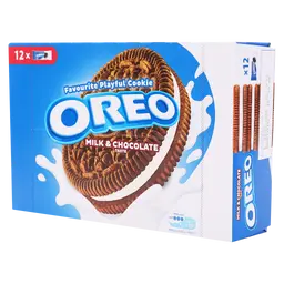 Oreo Milk & Chocolate Biscuit Multipack  12 Pcs 36.8 gm 