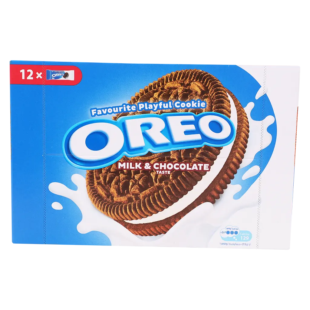 Oreo Milk & Chocolate Biscuit Multipack  12 Pcs 36.8 gm  - view 2