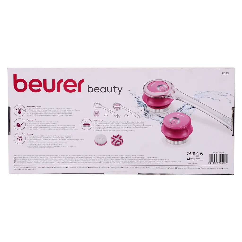 Beurer Beauty Pureo Complete Cleansing Body Brush FC 55 - view 4