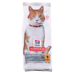 Hill'S Science Plan Sterilised Adult Cat Food With Chicken 3 kg