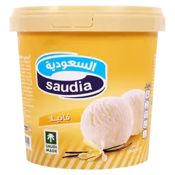 السعودية ايس كريم فانيليا 1 لتر 