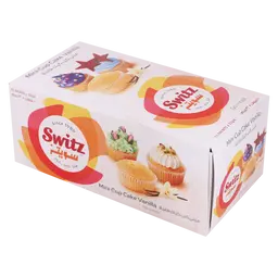 Switz Mini Cupcake Vanilla 10 pcs 32 gm