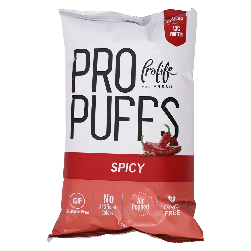Prolife Pro Protien Puff Spicy Flavor 50g