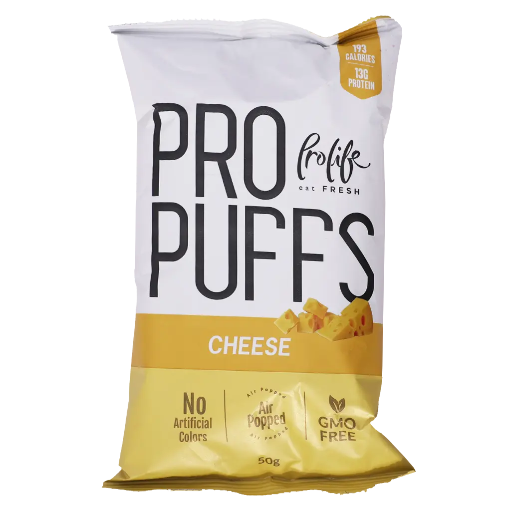 Prolife Pro Protien Puff Cheese Flavor 50 gm - view 1