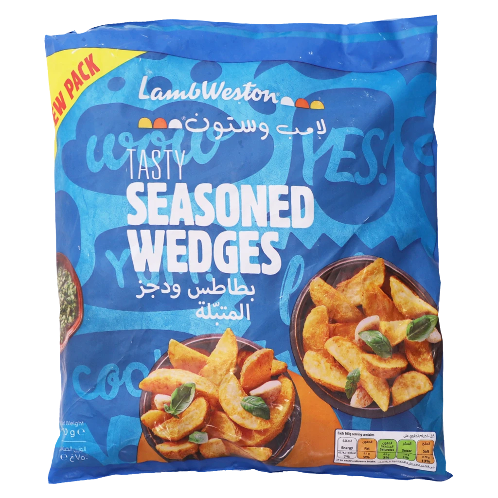 Lambweston Potato Wedges Frozen 750 gm
