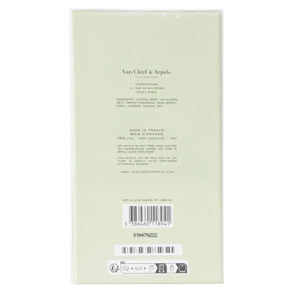 Van Cleef & Arpels Bois D'Amande Eau De Parfum 75 ml - view 4