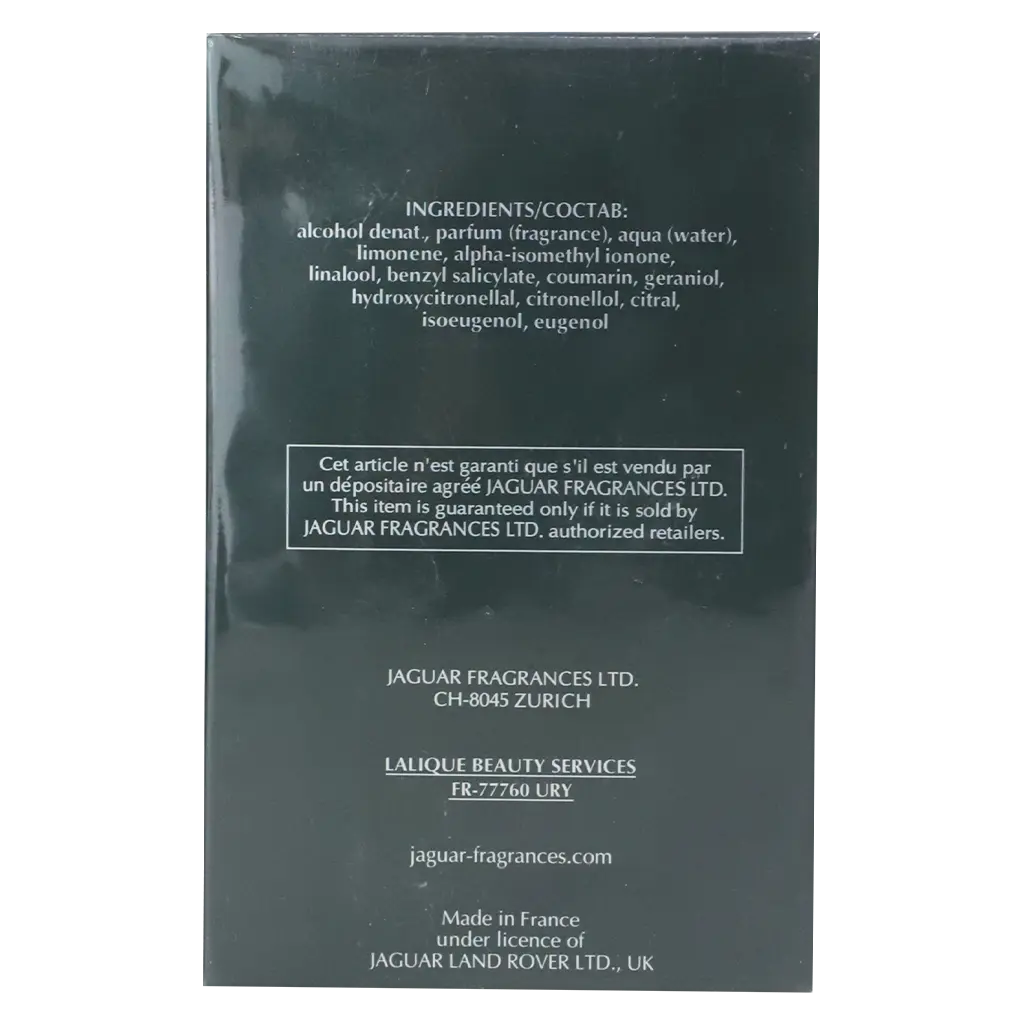 Jaguar Green Parfum For Men EDT 100 ml - view 4