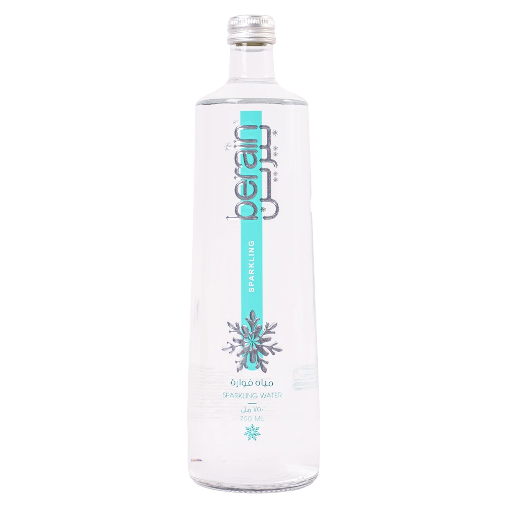 Berain Glass Bottle SparklingWater 750 ml 